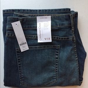 Coldwater Creek Bootcut Med Wash Jeans